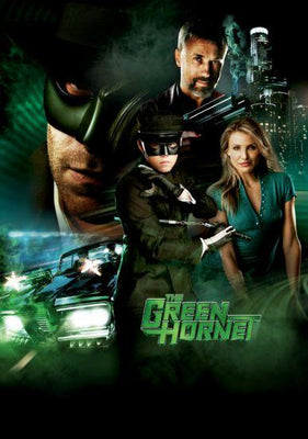 Green Hornet The Metal Movie Poster 8in x 12in