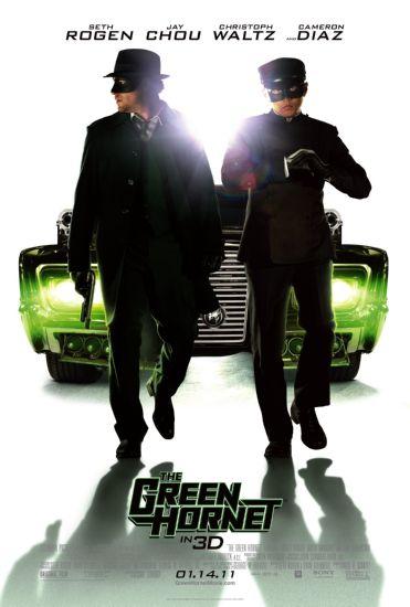 Green Hornet The Metal Movie Poster 8in x 12in | The Poster Depot The Poster Depot