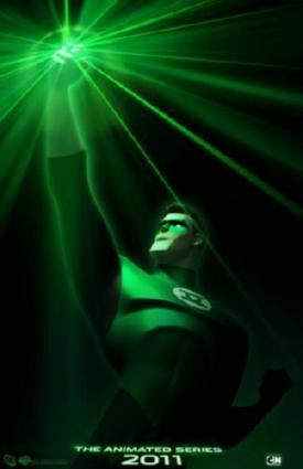 Green Lantern The Animated Series poster tin sign Wall Art