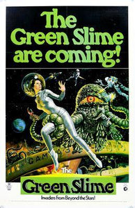 Green Slime movie poster Sign 8in x 12in