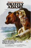 Grizzly Adams poster tin sign Wall Art