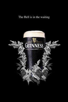 Guinness Metal Print 8in x 12in