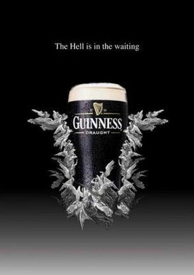 Guinness Metal Poster Wall Art 8in x 12in 12"x16" The Poster Depot