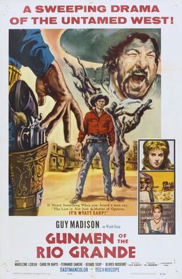 Gunmen Of The Rio Grande Metal Movie Poster 8in x 12in The Poster Depot