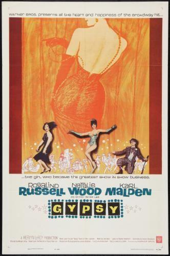 Gypsy movie poster Sign 8in x 12in