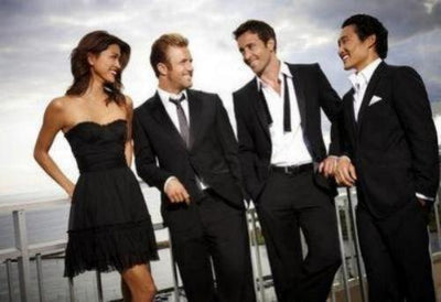 Hawaii Five 0 Cast Metal Print 8in x 12in