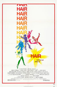 Hair Movie 11x17 poster for sale cheap United States USA