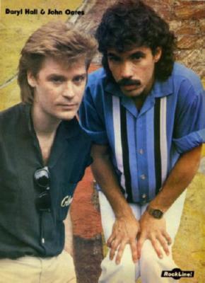 Hall And Oates poster tin sign Wall Art