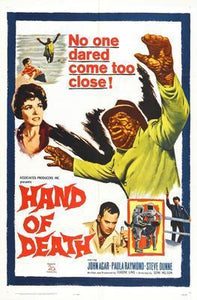 Hand Of Death movie poster Sign 8in x 12in