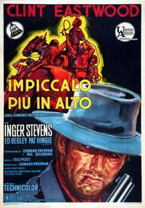 Hang Em High Italian movie poster Sign 8in x 12in