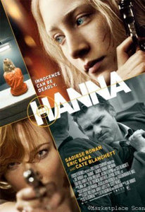 Hanna movie poster Sign 8in x 12in