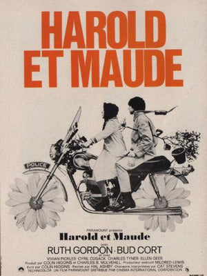 Harold And Maude French Metal Print 8in x 12in The Poster Depot