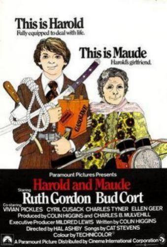 Harold And Maude movie poster Sign 8in x 12in