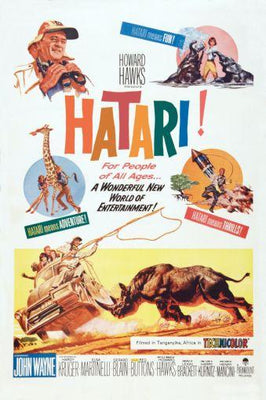 Hatari Metal Print 8in x 12in The Poster Depot