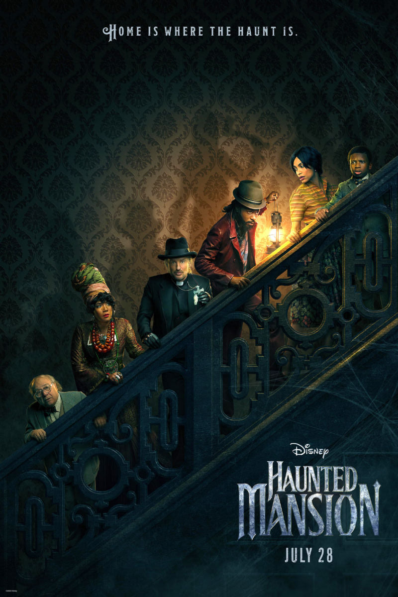 Haunted Mansion 2023 Movie Poster 24x36 24inx36in The Poster Depot
