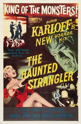 Haunted Strangler movie poster Sign 8in x 12in