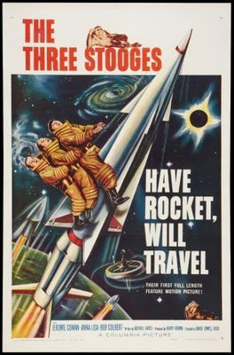 Have Rocket Will Travel movie poster Metal Print 8in x 12in