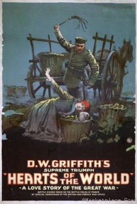 Hearts Of The World Metal Movie Poster 8in x 12in