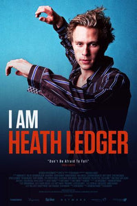 I Am Heath Ledger Photo Sign 8in x 12in