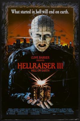 Hellraiser movie poster Metal Print 8in x 12in