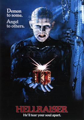 Hellraiser movie poster Metal Print 8in x 12in