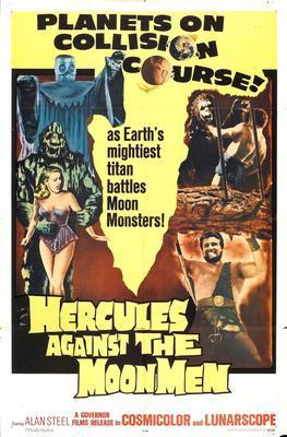 Hercules Against The Moon Men movie poster Sign 8in x 12in