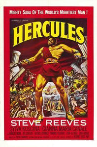 Hercules movie poster Sign 8in x 12in