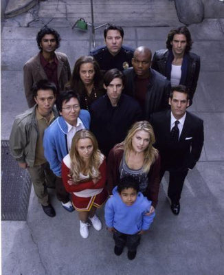 Heroes Metal Movie Poster 8in x 12in