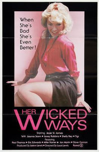 Her Wicked Ways movie poster Sign 8in x 12in