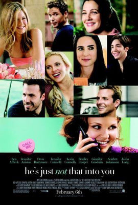 Hes Just Not That Into You Metal Movie Poster 8in x 12in