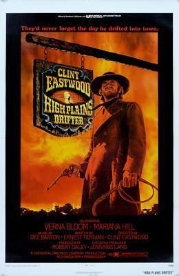 High Plains Drifter movie poster Sign 8in x 12in