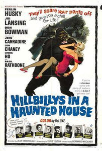 Hillbillys In A Haunted House movie poster Sign 8in x 12in