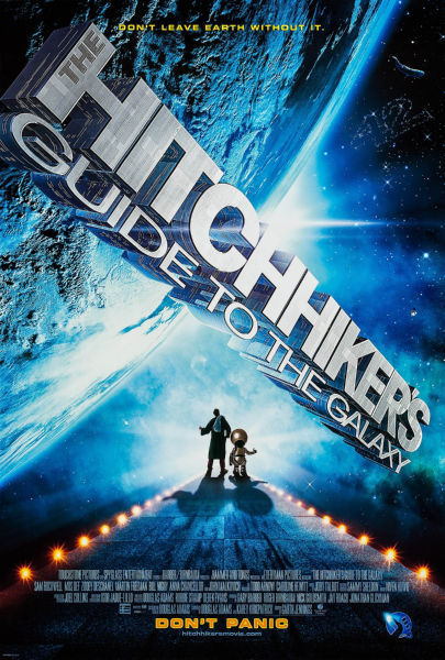 Movie Posters, the hitchhikers guide to the galaxy