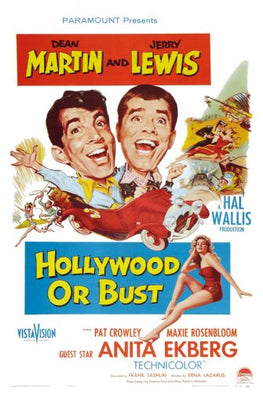 Hollywood Or Bust Poster 11x17 Mini Poster