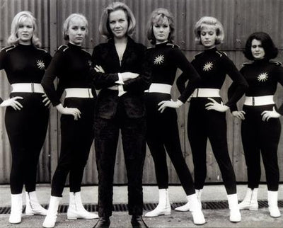 Honor Blackman Metal Print 8in x 12in