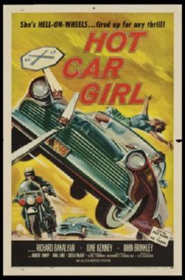Hot Car Girl Movie Poster 24in x 36in The Poster Depot