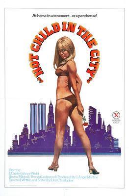 Hot Child In The City movie poster Metal Print 8in x 12in