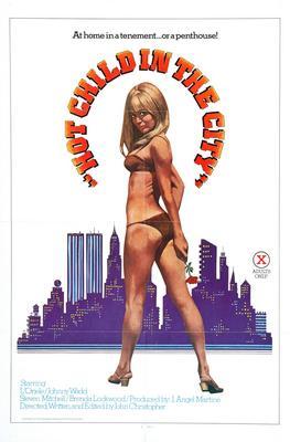 Hot Child In The City Metal Movie Poster 8in x 12in