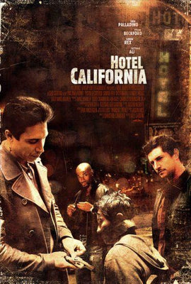 Hotel California movie poster Metal Print 8in x 12in