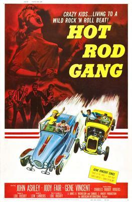 Hot Rod Gang Metal Movie Poster 8in x 12in