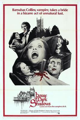 House Of Dark Shadows movie poster Metal Print 8in x 12in