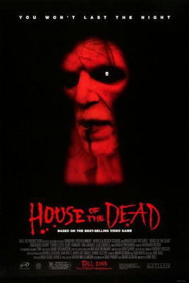 House Of The Dead Metal Movie Poster 8in x 12in