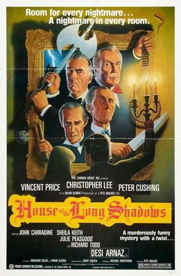 House Of Long Shadows Metal Movie Poster 8in x 12in