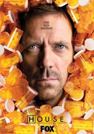 House Poster Pill Bottle Promo On Sale United States