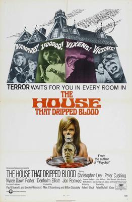 House That Dripped Blood The Metal Movie Poster 8in x 12in