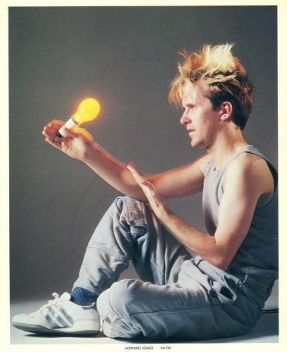 Howard Jones Photo Sign 8in x 12in