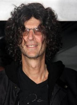 Howard Stern Portrait Metal Print 8in x 12in