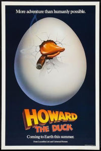 Howard The Duck movie poster Sign 8in x 12in