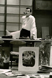 Hugh Hefner Poster Pipe 11x17 Mini Poster