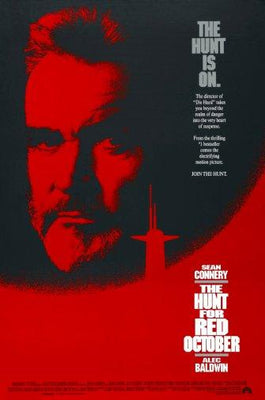 Hunt For Red October Metal Movie Poster 8in x 12in